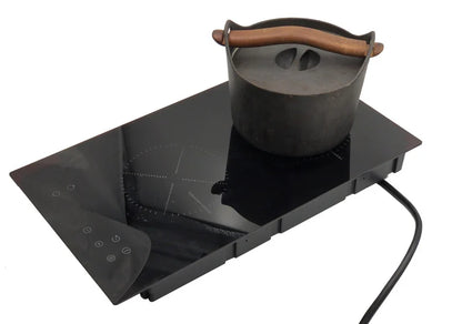 INDUCTION DUAL HOB BUILT-IN SMOOTH POWER NO PULSING (2000W INVERTER)