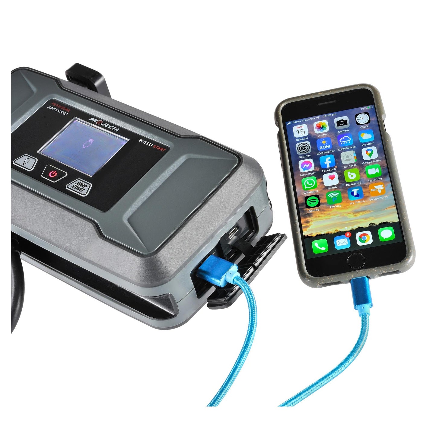 12V PROFESSIONAL LITHIUM JUMP STARTER & POWER BANK