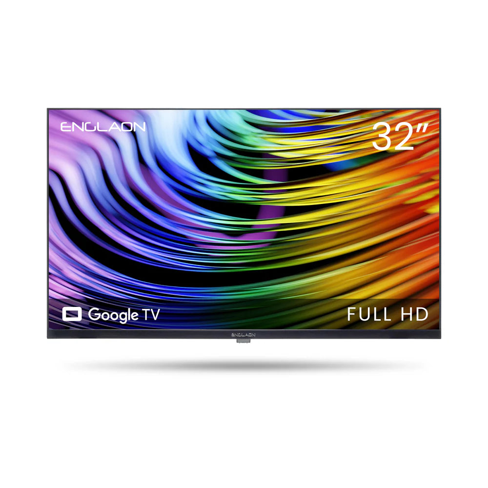 32" FRAMELESS 12V FULL HD SMART TV WITH CHROMECAST + BLUETOOTH + GOOGLE TV