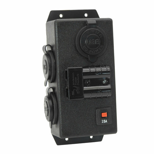 12V/24V LHM Control Box - 1x Accessory 1x Engel 1x Dual USB 1x 50A Anderson