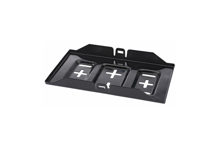 LARGE METAL UNIVERSAL BATTERY TRAY