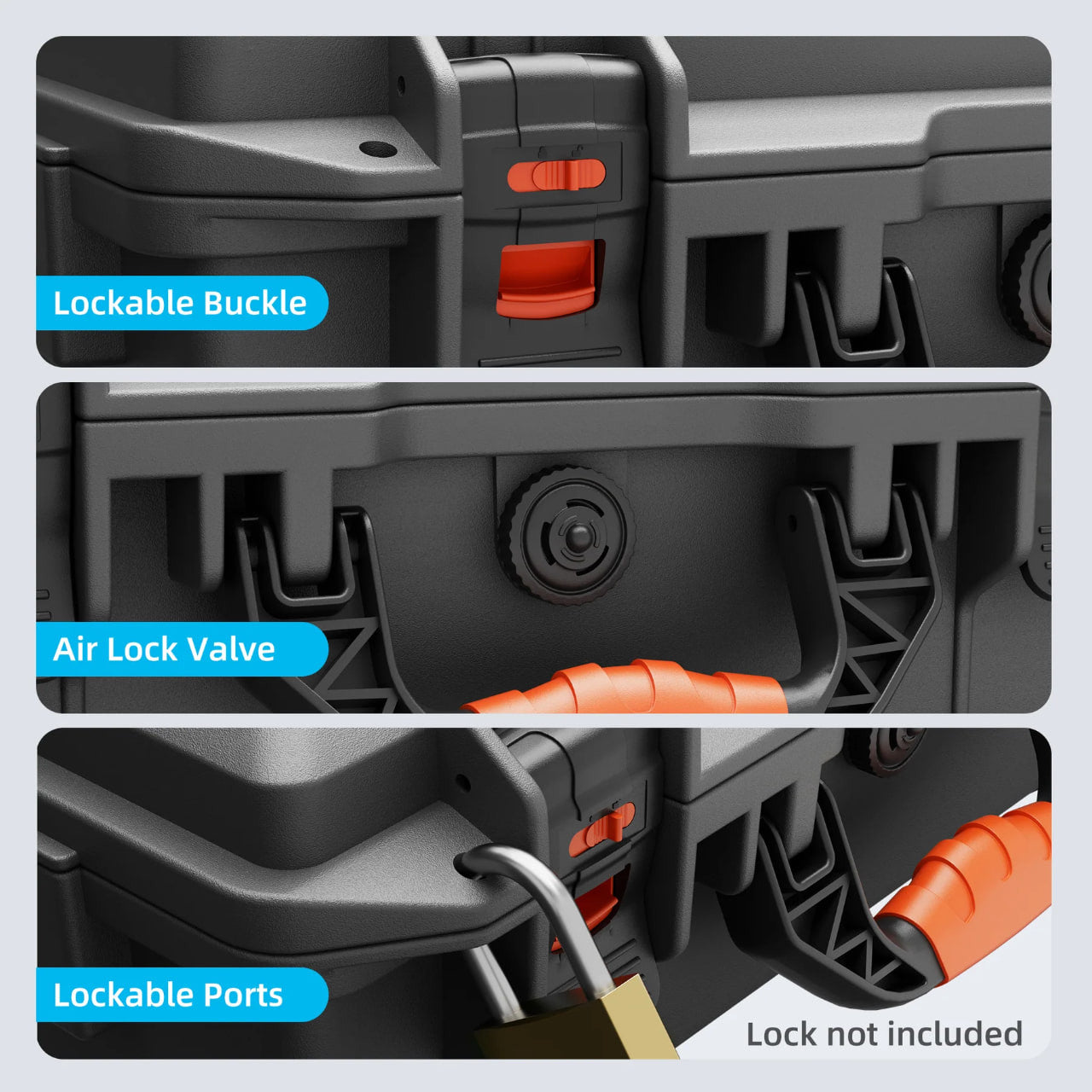 STARLINK MINI HARD PROTECTIVE TRAVEL CASE WITH STORAGE GREY