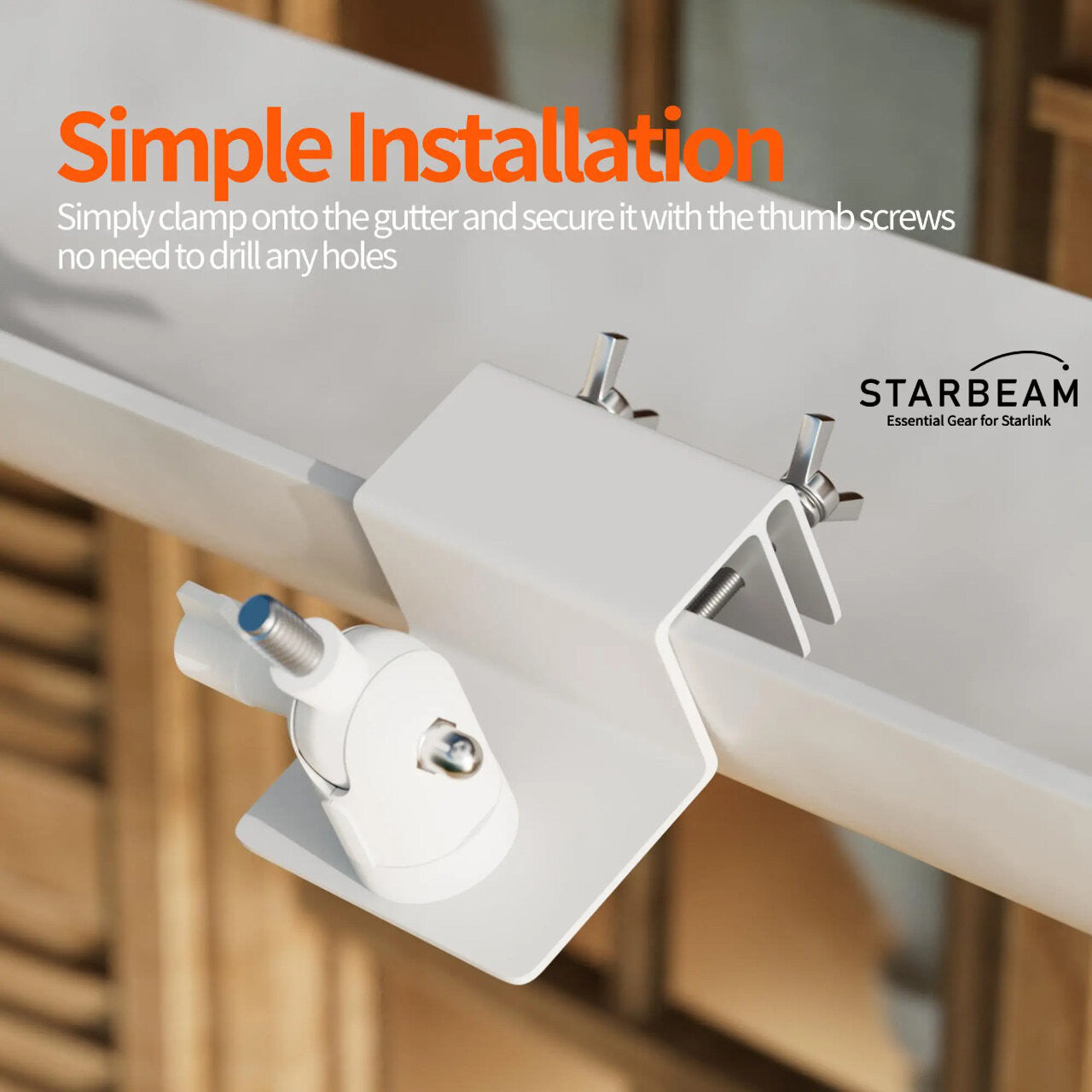Starlink Mini Roof Gutter Mount