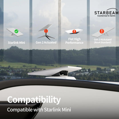 Starlink Mini Mobility Anti-Theft Kickstand Mount - Aluminium