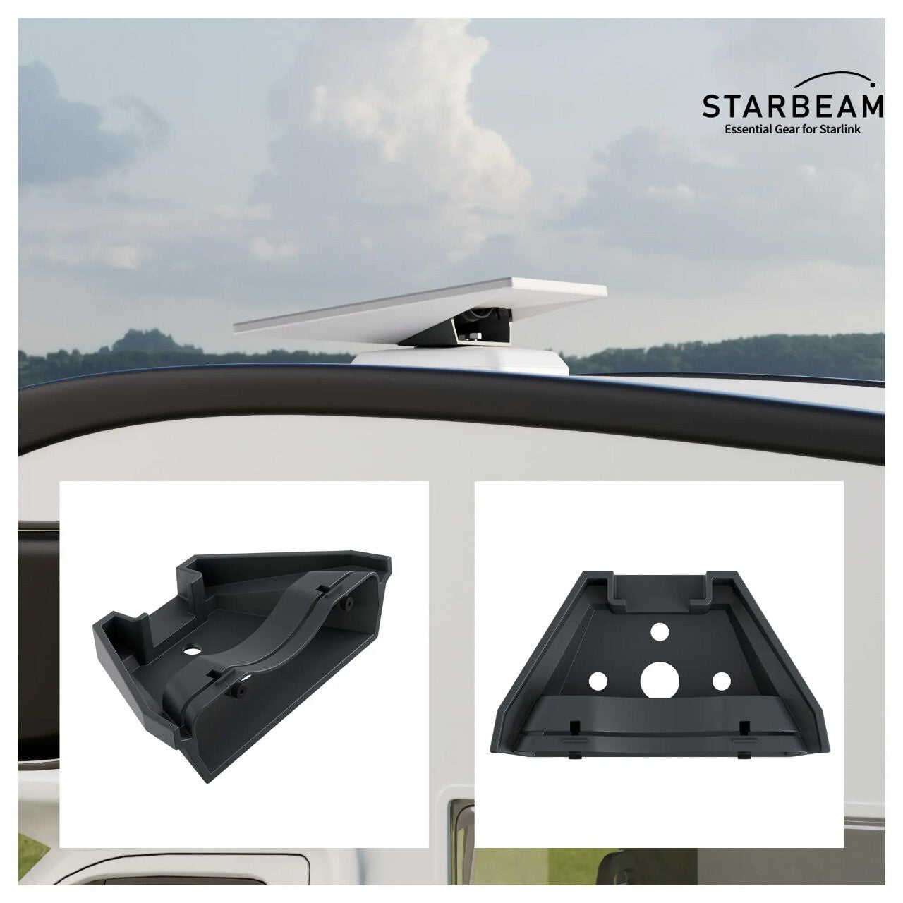 Starlink Mini Mobility Anti-Theft Kickstand Mount - Aluminium