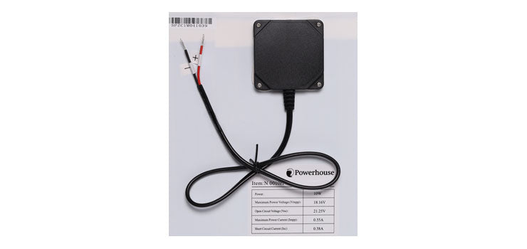 10W 12V Monocrystalline Solar Panel
