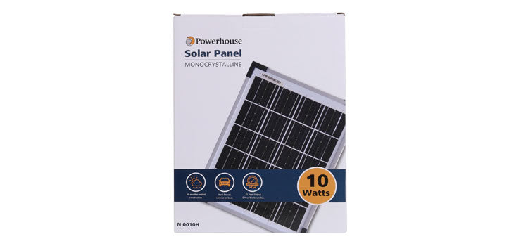 10W 12V Monocrystalline Solar Panel