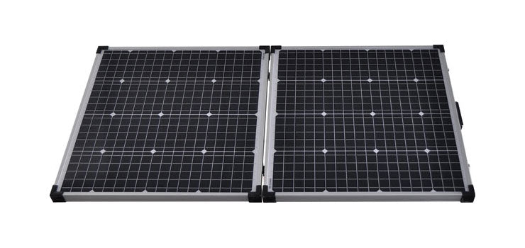 POWERHOUSE 130W 12V FOLDING PORTABLE SOLAR PANEL