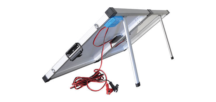 POWERHOUSE 130W 12V FOLDING PORTABLE SOLAR PANEL