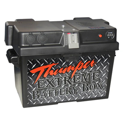 THUMPER BASE BATTERY BOX - WITH 2x CIG SOCKETS