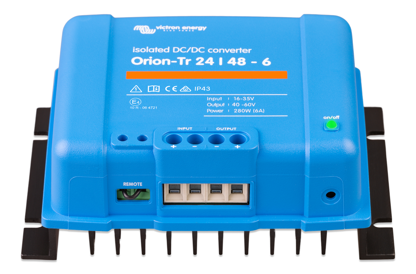 ORION-TR 24V TO 48V-6A (280W) ISOLATED DC-DC CONVERTER