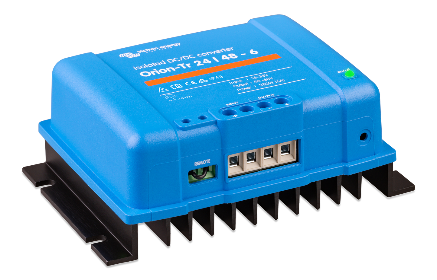 ORION-TR 24V TO 48V-6A (280W) ISOLATED DC-DC CONVERTER