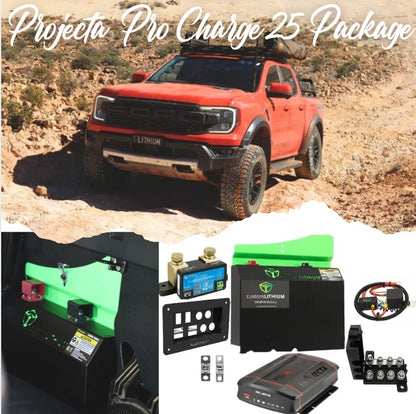 FORD RANGER NEXT GEN BEHIND SEAT DUAL BATTERY PACKAGE