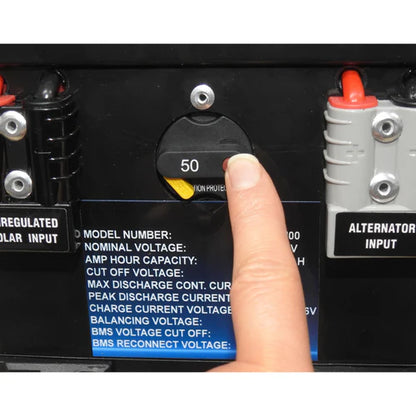 Thumper Lithium Battery Hub 120AH REDARC Front Mount + Bluetooth