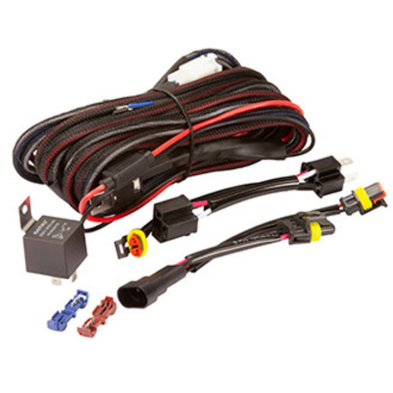Stealth Pro DRL LED Driving Lights (Pair) + Wiring Harness