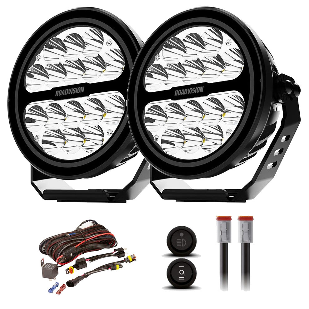 Stealth Pro DRL LED Driving Lights (Pair) + Wiring Harness – Home of 12 ...