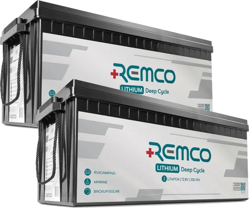 REMCO 12V 200AH LIFEPO4 BATTERY + BLUETOOTH