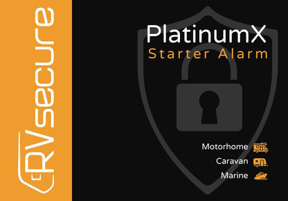 PlatinumX Starter Caravan & Camper Trailer Security System