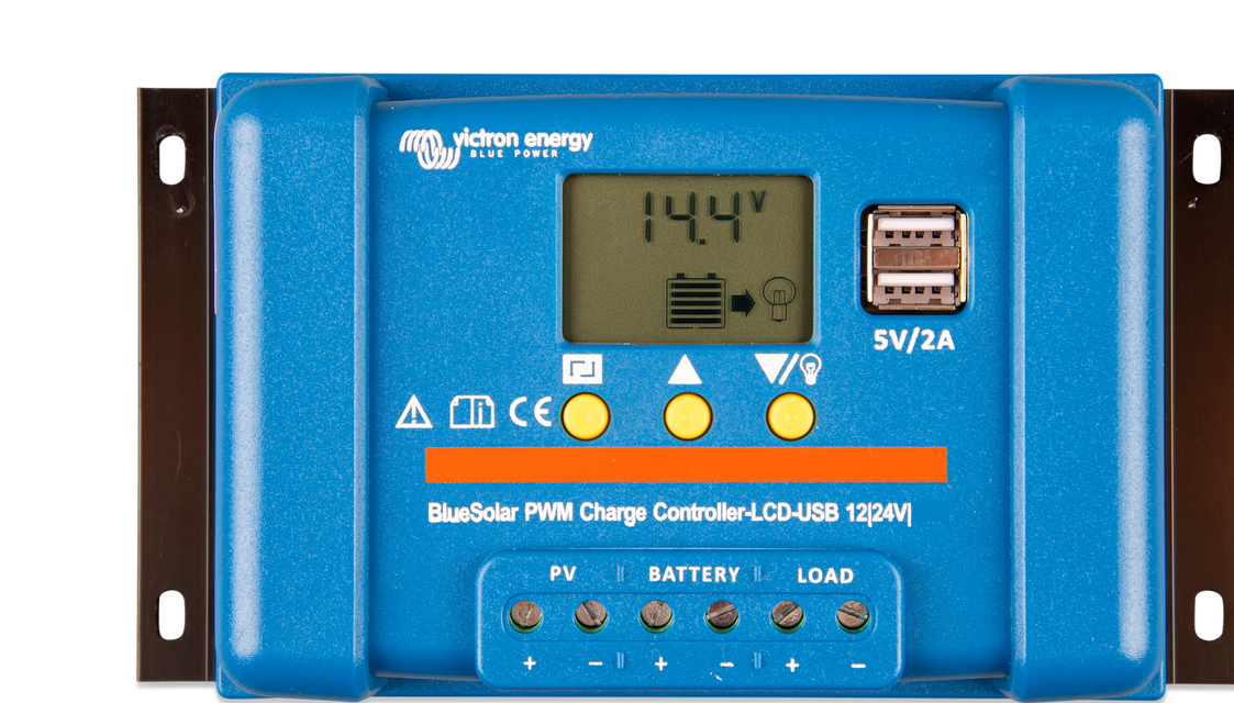 BLUESOLAR PWM-LCD&USB 12/24V-20A