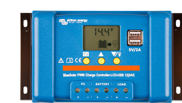 BLUESOLAR PWM-LCD&USB 12/24V-30A