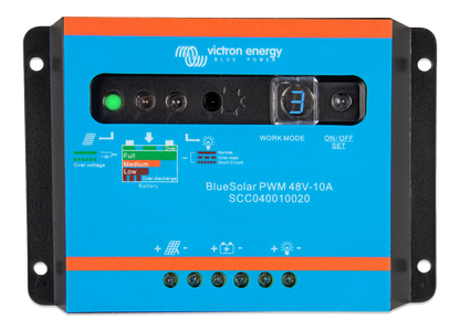 BLUESOLAR PWM-LIGHT CHARGE CONTROLLER 48V-10A