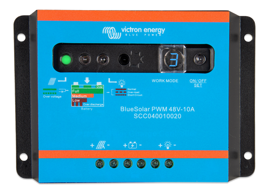 BLUESOLAR PWM-LIGHT CHARGE CONTROLLER 48V-10A