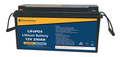 12V 200AH LiFePO4 BATTERY WITH BLUETOOTH