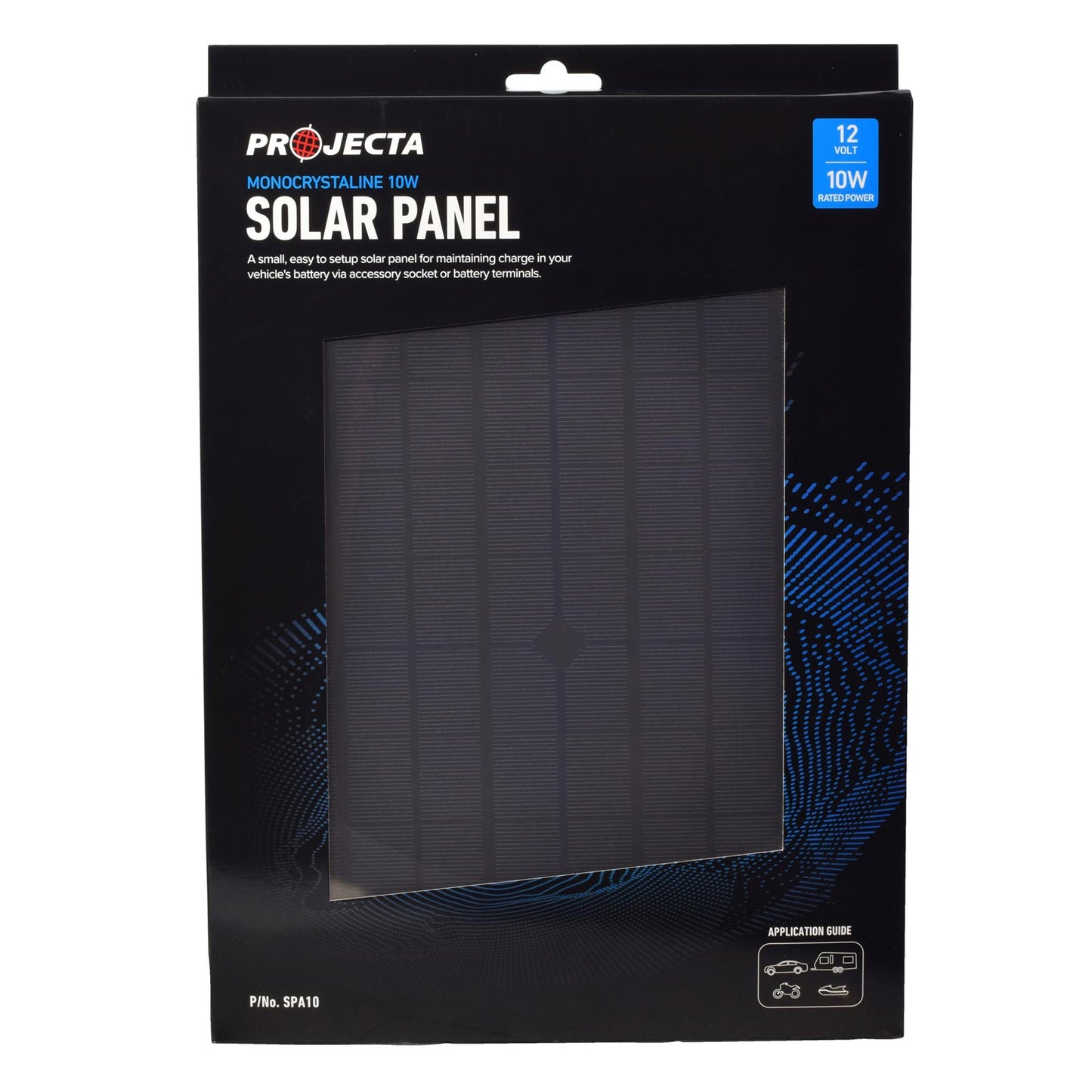 10W 12V SOLAR BATTERY MAINTAINER