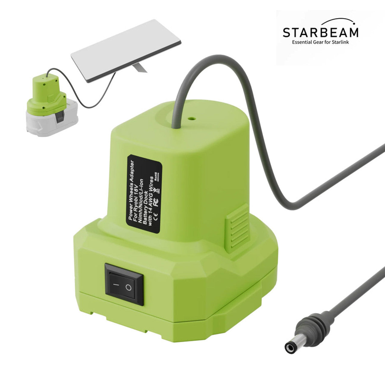 STARLINK MINI 18V BATTERY ADAPTER