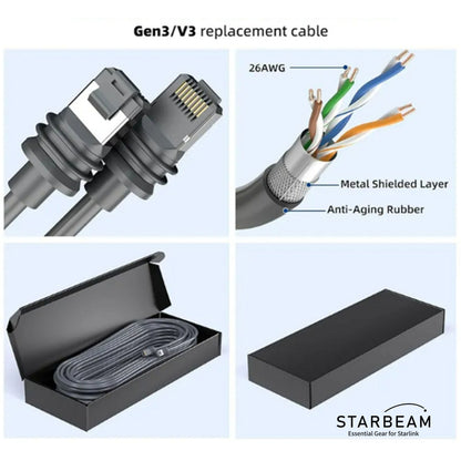 STARLINK GEN3 OUTDOOR ETHERNET LEAD