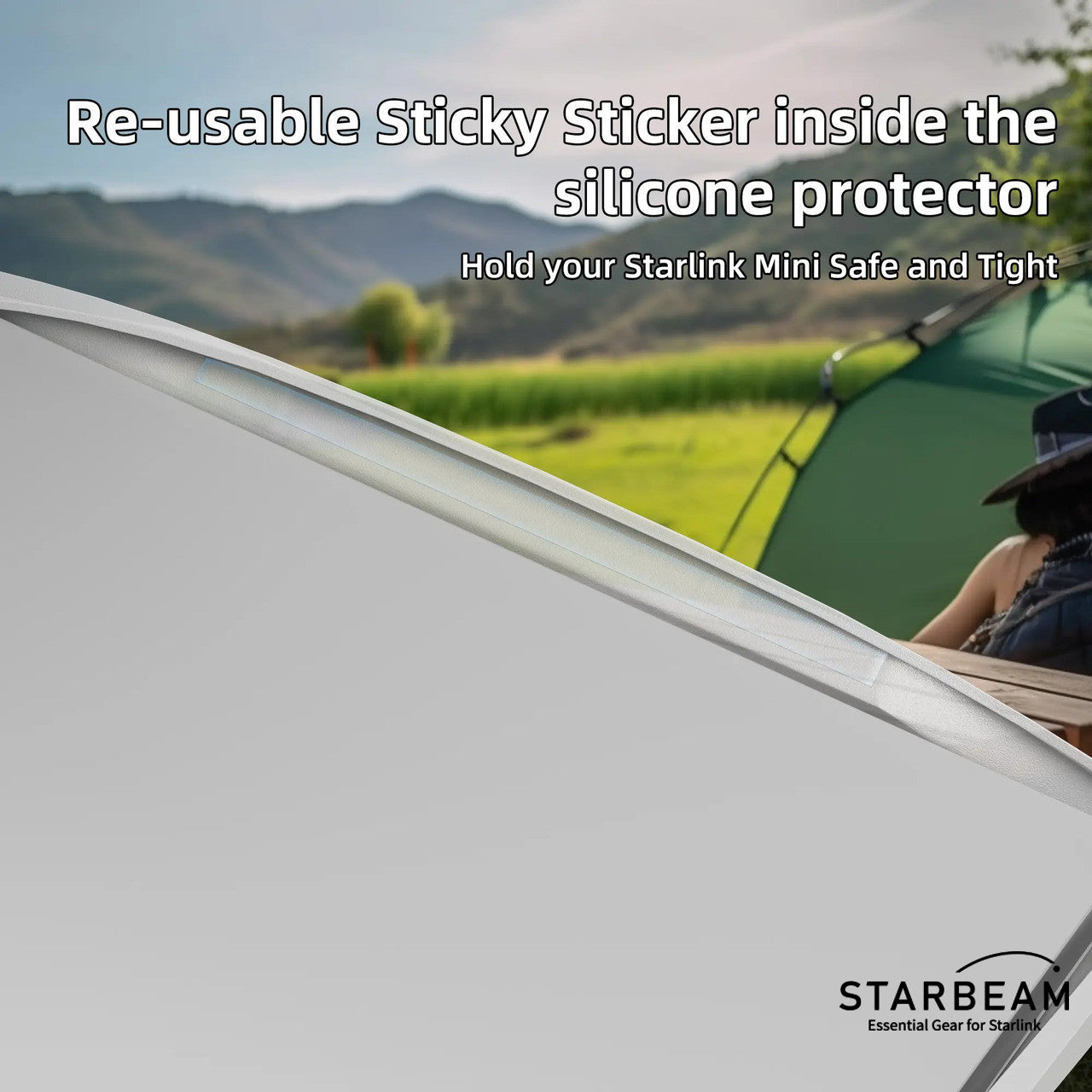 STARLINK MINI SILICONE PROTECTIVE COVER WITH HANGING HOOKS