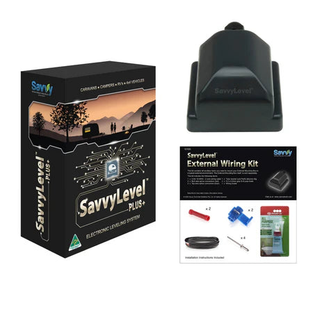 SAVVYLEVEL S4 & EXTERNAL MOUNT BOX & EXTERNAL WIRING KIT BUNDLE