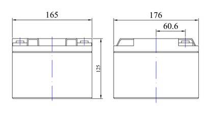 FULLRIVER HC SERIES 12V 28AH 410CCA