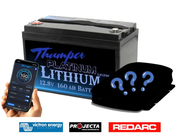 Thumper Lithium 160AH + Choose Your BMS & DC DC Charger