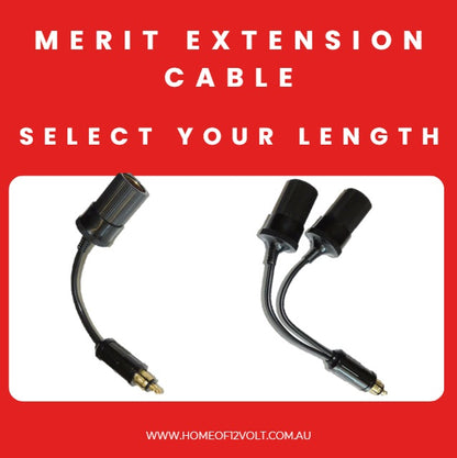MERIT PLUG TO CIGARETTE SOCKET ADAPTER