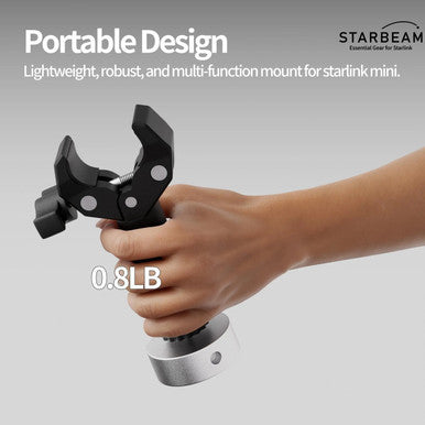 Starlink Mini Clamp Pole Mount