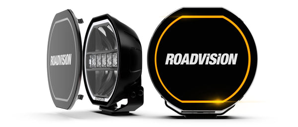 Stealth S8 Series Driving Lights (Pair) + Wiring Harness