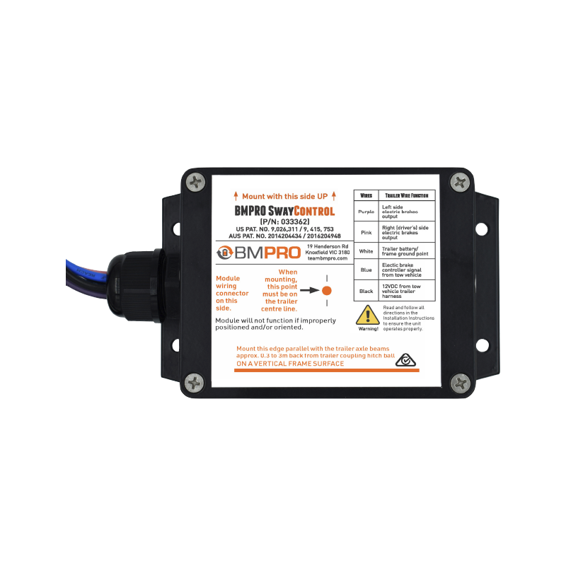 SWAYCONTROL ELECTRONIC STABILITY CONTROL