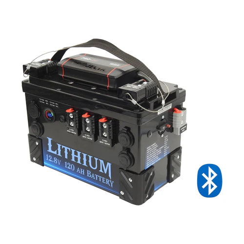 Thumper Lithium Battery Hub 120AH Projecta Front Mount + Bluetooth