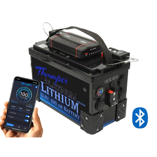 Platinum Lithium Battery Hub 120AH PROJECTA + Bluetooth – Home of 12 ...