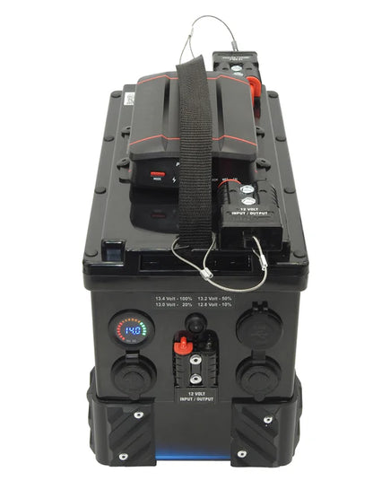 THUMPER LITHIUM BATTERY HUB 120AH PROJECTA PDC25 + BLUETOOTH