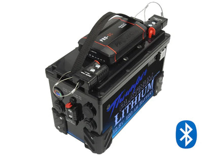 THUMPER LITHIUM BATTERY HUB 120AH PROJECTA PDC25 + BLUETOOTH