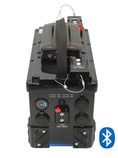 THUMPER LITHIUM BATTERY HUB 160AH PROJECTA PDC25 + BLUETOOTH