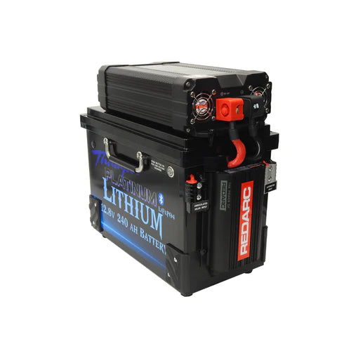 Lithium 240Ah 1500W Inverter DC-DC Getaway Battery Hub
