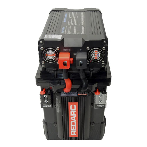 Lithium 240Ah 1500W Inverter DC-DC Getaway Battery Hub