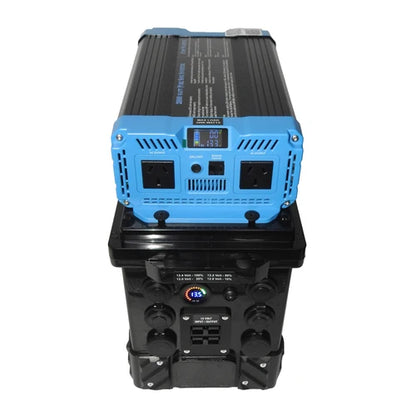 Getaway 160Ah Lithium Battery Hub | REDARC 25A/40A & 2000W Inverter