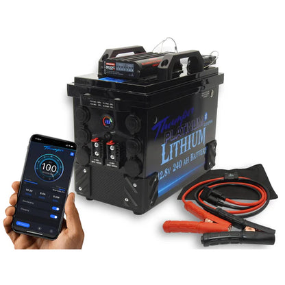 Lithium 240Ah Redarc DC-DC Battery Hub