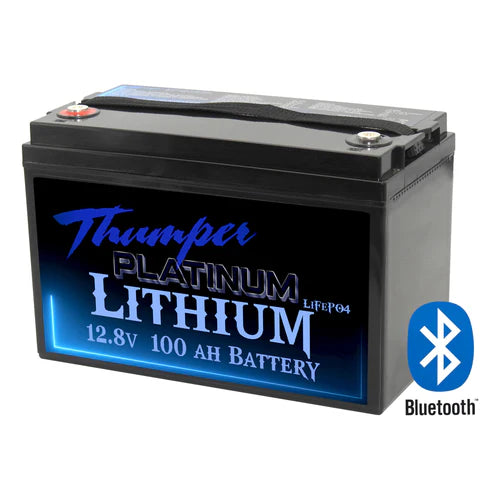 Platinum Lithium 100Ah LiFePO4 Bluetooth Battery Twin Pack