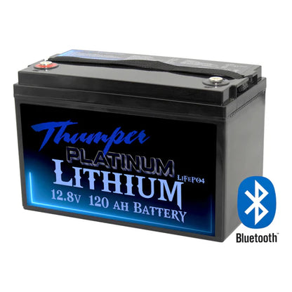 THUMPER PLATINUM LITHIUM 120AH LiFePO4 BLUETOOTH BATTERY