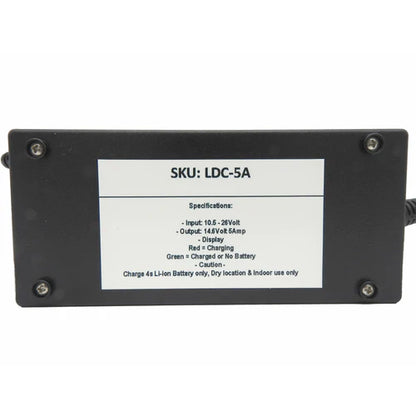 Inline 5A DC-DC LiFePO4 Battery Charger
